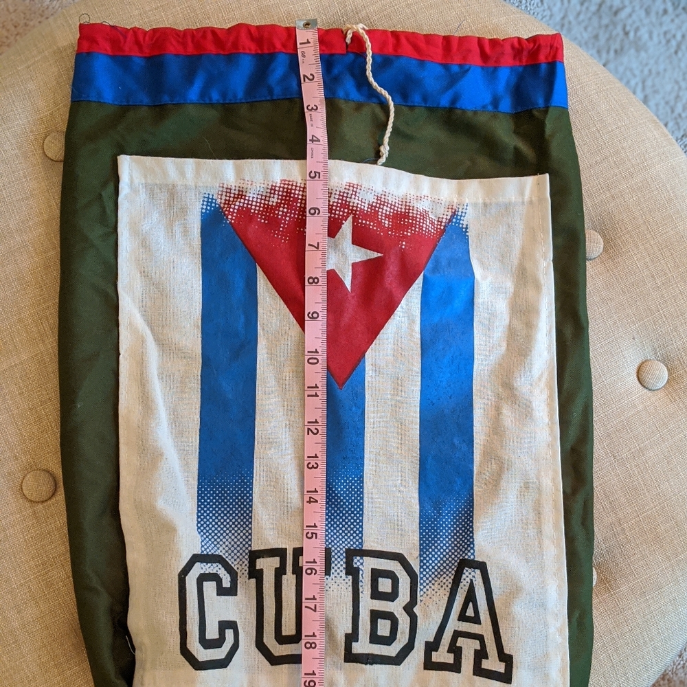 Authentic CUBA knapsack - Picture 7 of 8